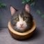 用户「晴天小猪」的头像，可爱风格